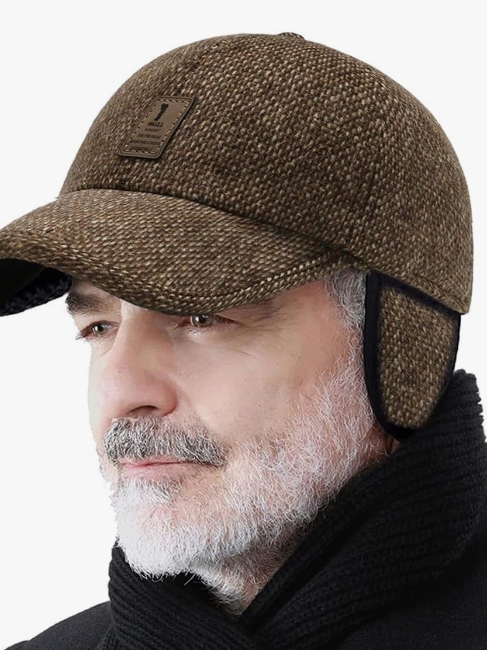 Men Outdoor Hat, Adjustable Warm Sport Golf Baseball Cap
